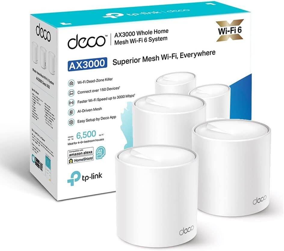 TP-Link Deco X50 vs TP-Link Deco X20 vs TP-Link Deco M4 vs TP-Link Deco E4